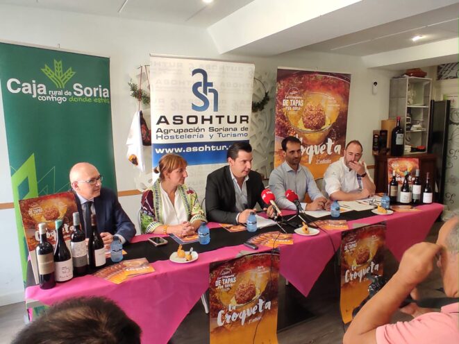 ASOHTUR vuelve a organizar las Jornadas de la Croqueta y las acompaña con vinos de la D.O Ribera del Duero soriana